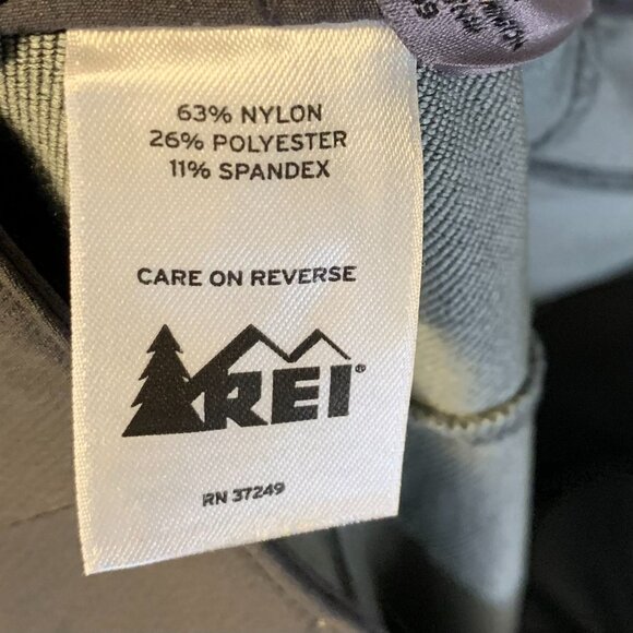 REI Women's Activator Soft Shell Pants Petite Size 6P Gray FLAWED Hiking Nylon - Picture 8 of 9